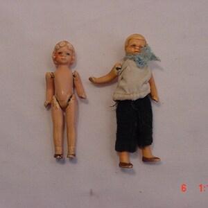 Set Of Two Germany Antique Dolls  18 - 837