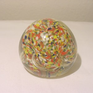 Vintage Glass  Millefiori Paperweight. 11 - 2126