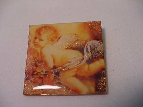 Vintage Cherub Angel Brooch   11 - 912 - image 3