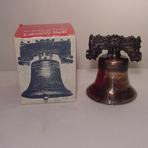 Vintage 1975 Liberty Bell Souvenir Bell in Original Box 24 - 73 - Etsy