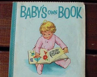 4 Vintage Mid Century - 1950's - Cloth Baby Books 25 - 643 - Etsy