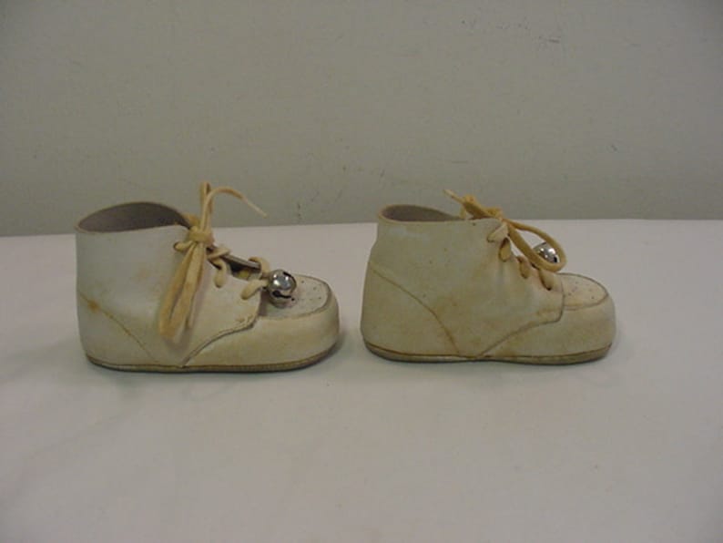 Vintage Baby Shoes With Jingle Bells for Display Only 19 Etsy