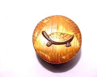 Vintage Turtle Trinket / Ring Box  25 - 427