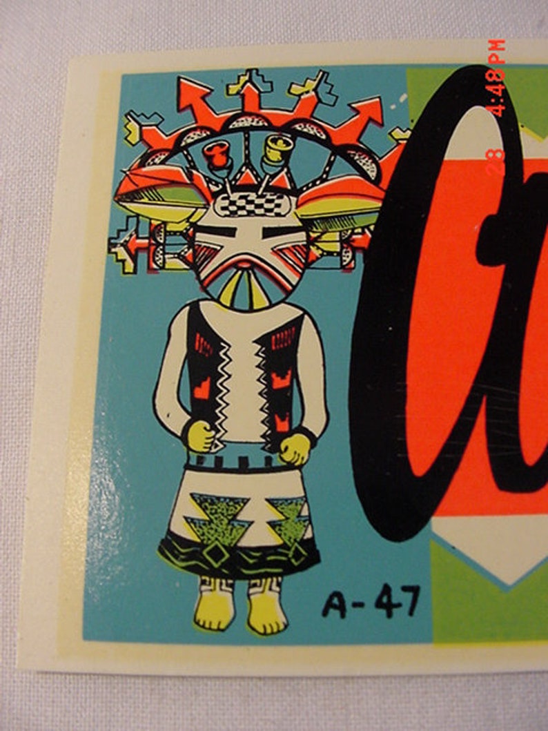 Vintage Flagstaff Arizona Circle Decal Sticker - Perfect Souvenir & Travel Memento