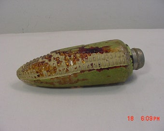 Antique Glass Figural Corn Ear Bottle  18 - 1241