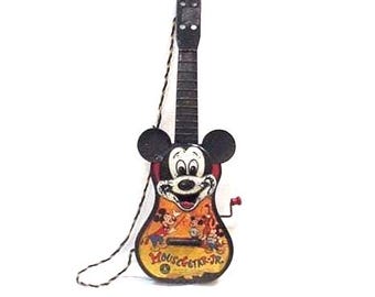 Vintage Mid Century - 1955 - Mattel - Walt Disney - Mickey Mouse