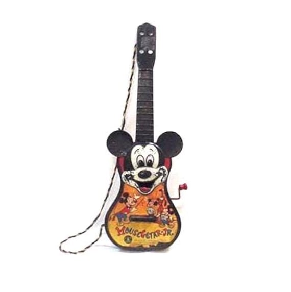 Disney ミッキー ギター 希少 Vinatge MICKEY MOUSE GUITAR おもちゃ