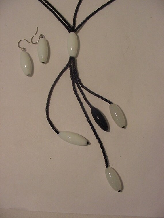 Baked 2024 beads necklace