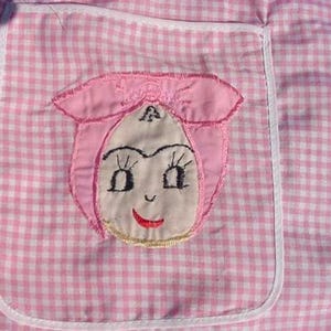 Vintage Mid Century - Handmade - House Wife Apron Or Smock  25 - 574