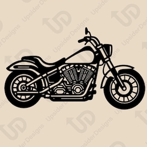 Motorcycle SVG Bundle – Cruiser, Dirt Bike, Touring Bike Clipart for Cricut | Biker Silhouette Digital Download for T-Shirts, Decals & Gifts