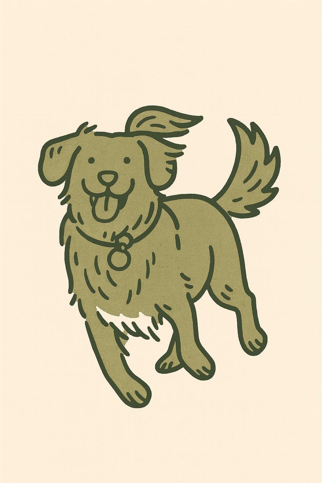 Funny Custom Pet Portrait – Bad Dog or Cat Illustration, Unique Pet Art ...