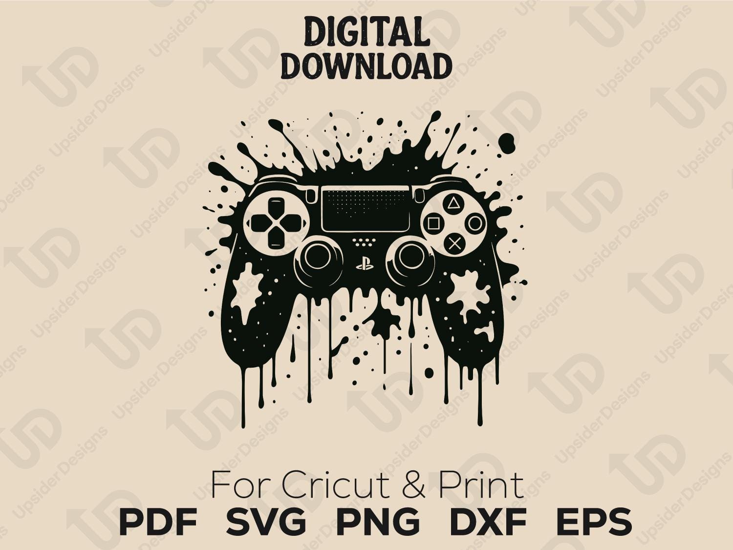 Gaming Controller SVG Bundle | Video Game Console Clipart for Cricut, T ...