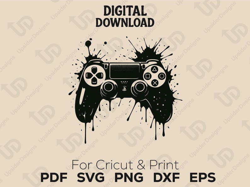Gaming Controller SVG Bundle | Video Game Console Clipart for Cricut, T ...