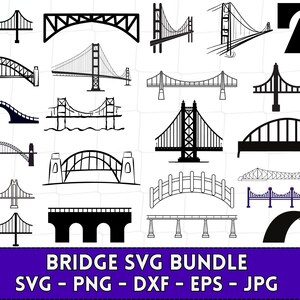Bridge Svg,Bridge Svg Bundle,Wooden Bridges Clipart,Bridge Cut File,Bridge Silhouette,Vector,Png,Bridge Cricut,Instant Download.
