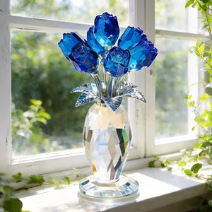 Silver and blue glass ornaments - Etsy 日本