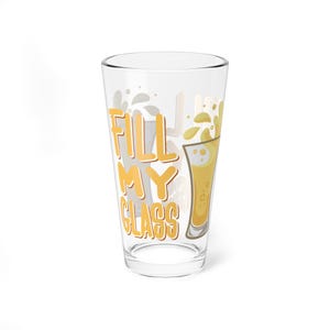 16oz Mixing Glass: Vibrant Colors, Cocktail Shaker, Party Drinkware image 5