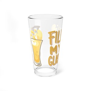 16oz Mixing Glass: Vibrant Colors, Cocktail Shaker, Party Drinkware image 4