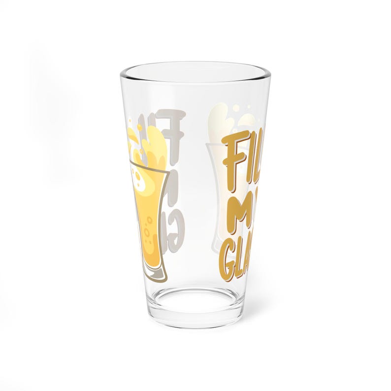 16oz Mixing Glass: Vibrant Colors, Cocktail Shaker, Party Drinkware image 2