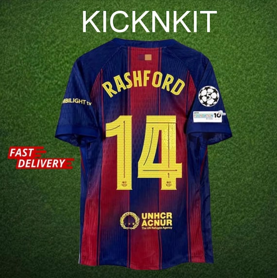 [正規品] FCバルセロナ 長袖ユニフォーム #14 RASHFORD 正規品] FCバルセロナ 長袖ユニフォーム #14 RASHFORD FCBarcelona