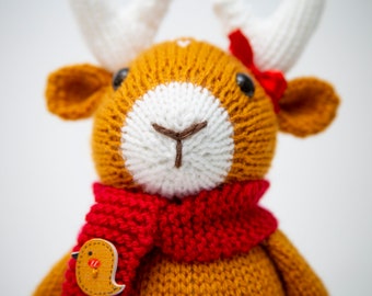 Delyth Deer knitting pattern
