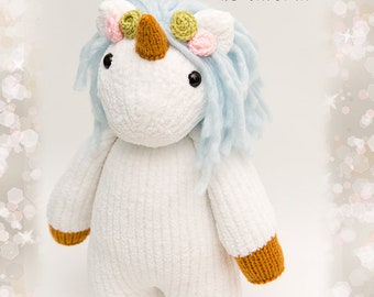 Eunice Unicorn knitting pattern