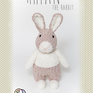Rhian the rabbit knitting pattern