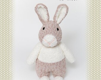 Rhian the rabbit knitting pattern