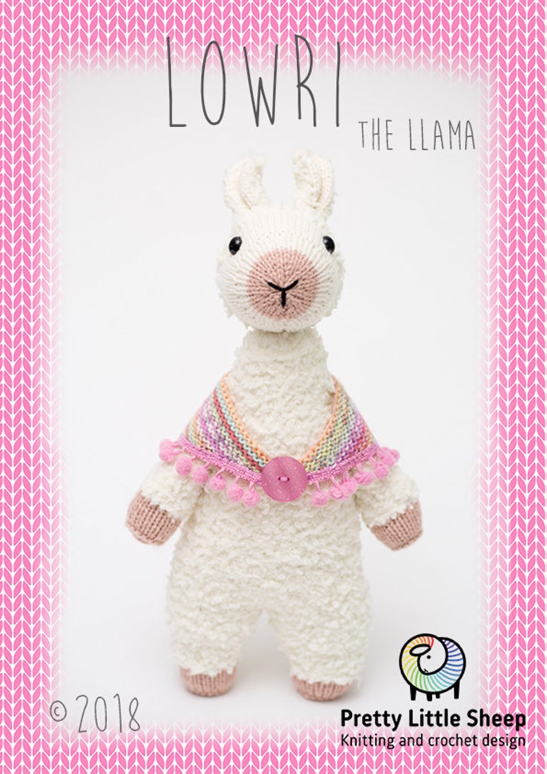 Lowri the Llama knitting pattern image 8