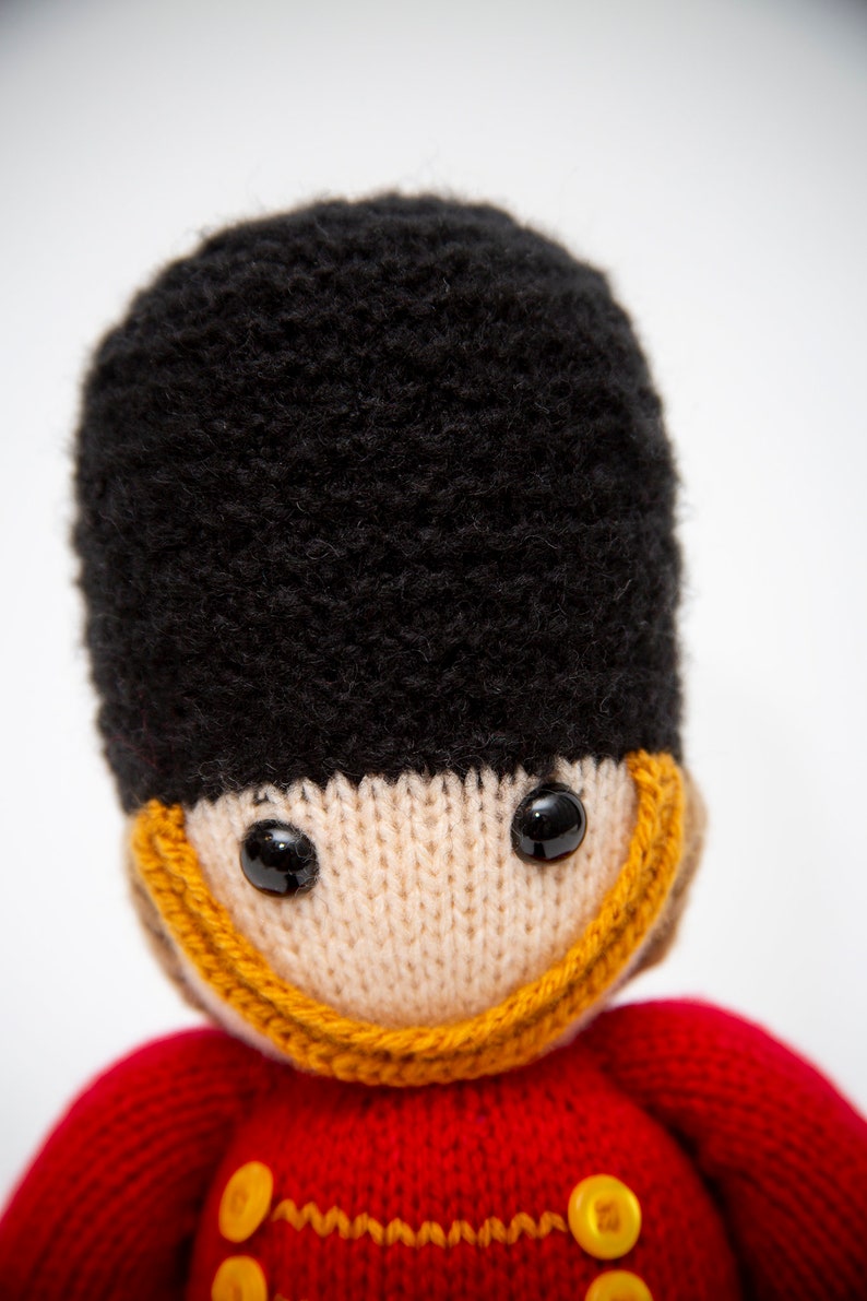Toy Soldier Knitting Pattern Etsy UK