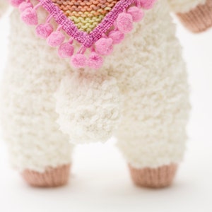 Lowri the Llama knitting pattern image 5