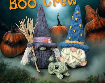 Boo Crew knitting pattern