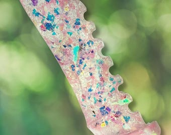 Iridescent Flake Decorative Fake Daggers