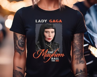 Lady Gaga Mayhem Ball Tour PNG: T-shirt Sublimation Design