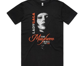 レディー・ガガ メイヘム・ボール・ツアー 2025 PNG: Tシャツ印刷可能