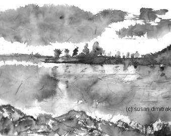 Bluffer's Park, Scarborough Bluffs, Toronto, blank greeting card, write your own msg Canadian scenery