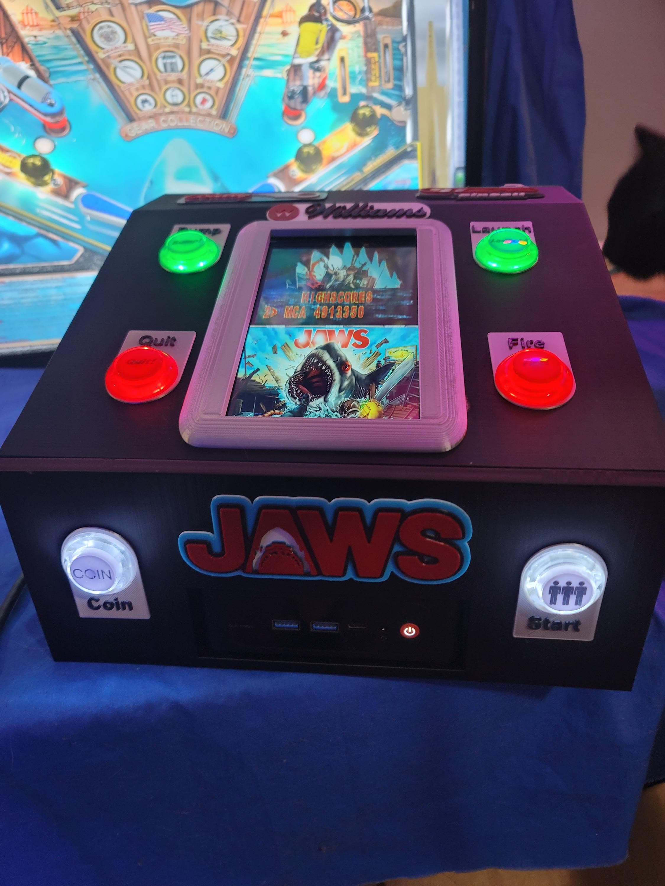 Pinball 2 Go Portable Pinball System - Etsy
