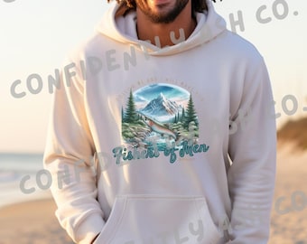 Fischer der Männer PNG | Christliches Fischer-Shirt Design (digitaler Download)