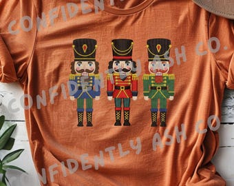 Nutcracker Soldier Clipart: Classic Christmas PNG (Digital Download)