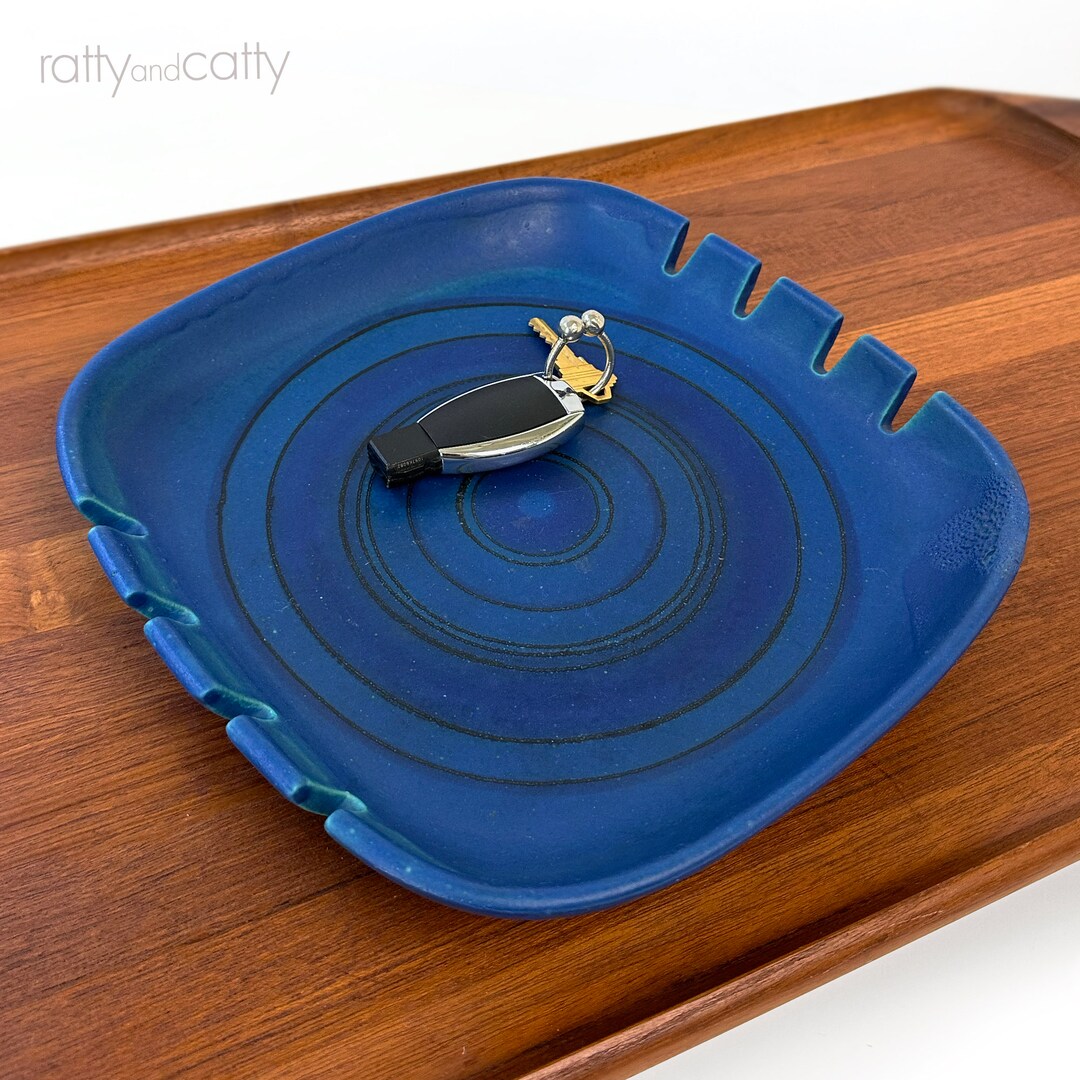 MCM Glidden Pottery by Fong Chow Gulfstream Rimini Blue Etsy