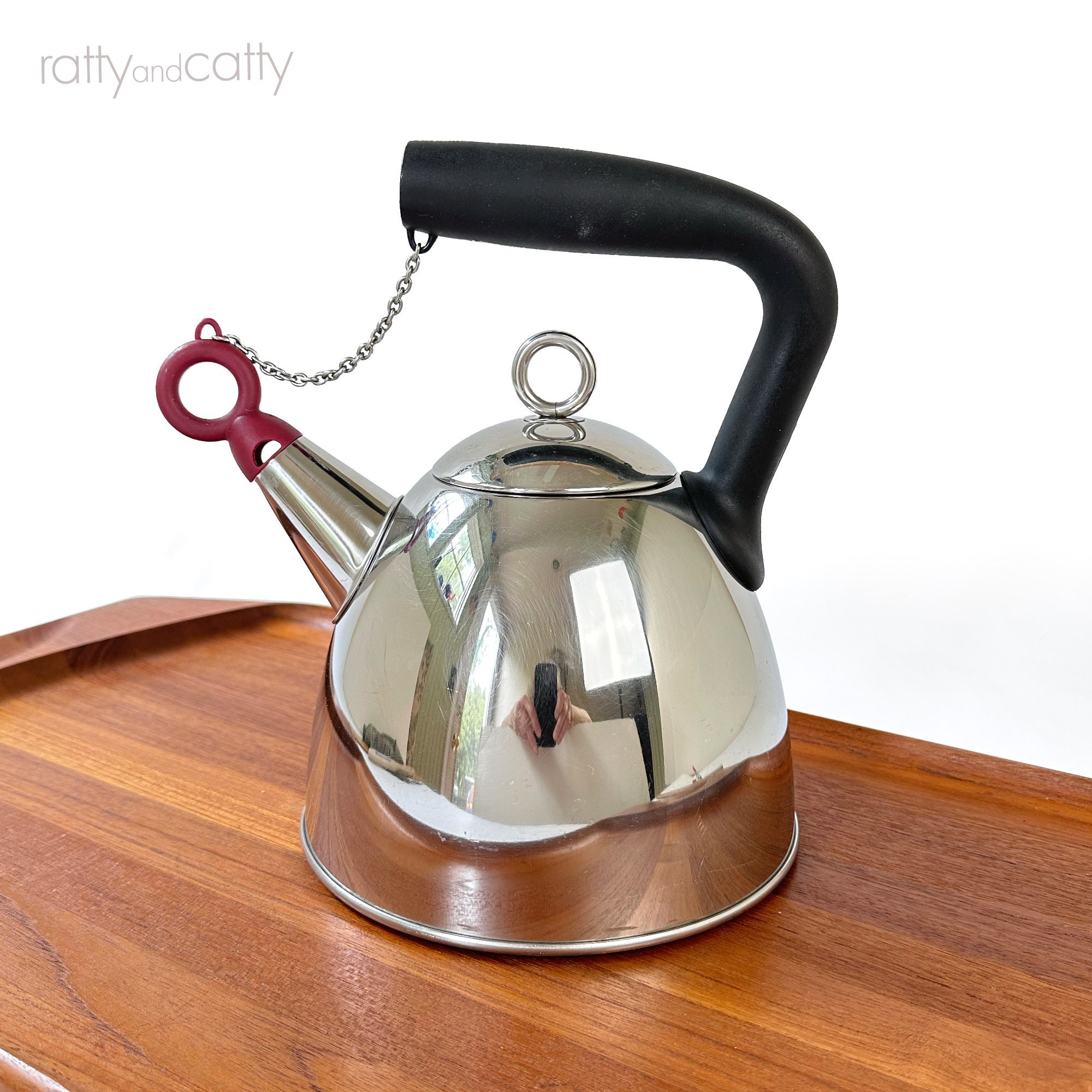  Alessi 9093 Kettle with Bird Whistle: Electric Kettles