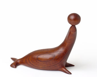 Vintage Danish Teak Seal