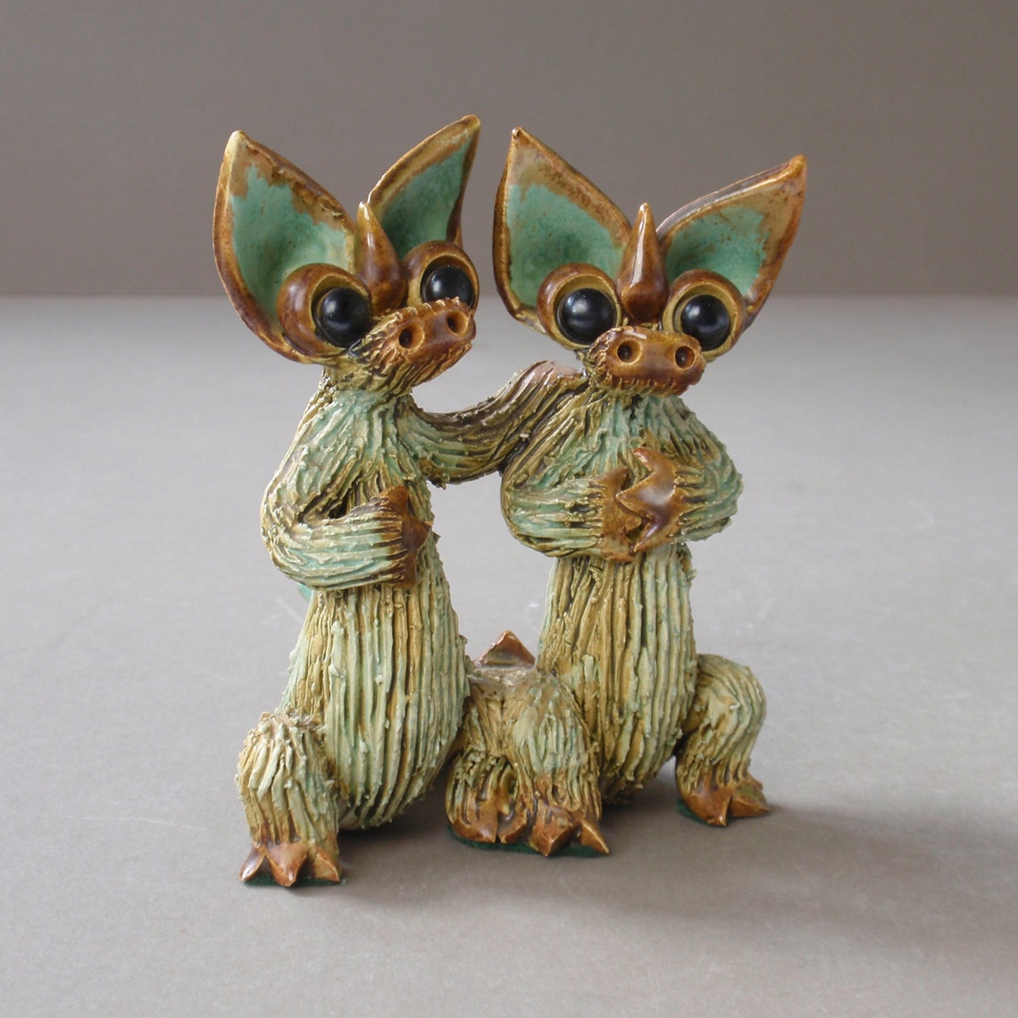 Vintage Pottery Dragon Yare Designs England Etsy