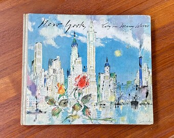 Vintage Book - New York, City on Many Waters