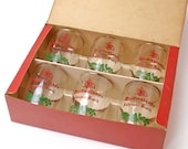 Vintage Budweiser Crested Barrel Tumblers In Box Set of Six