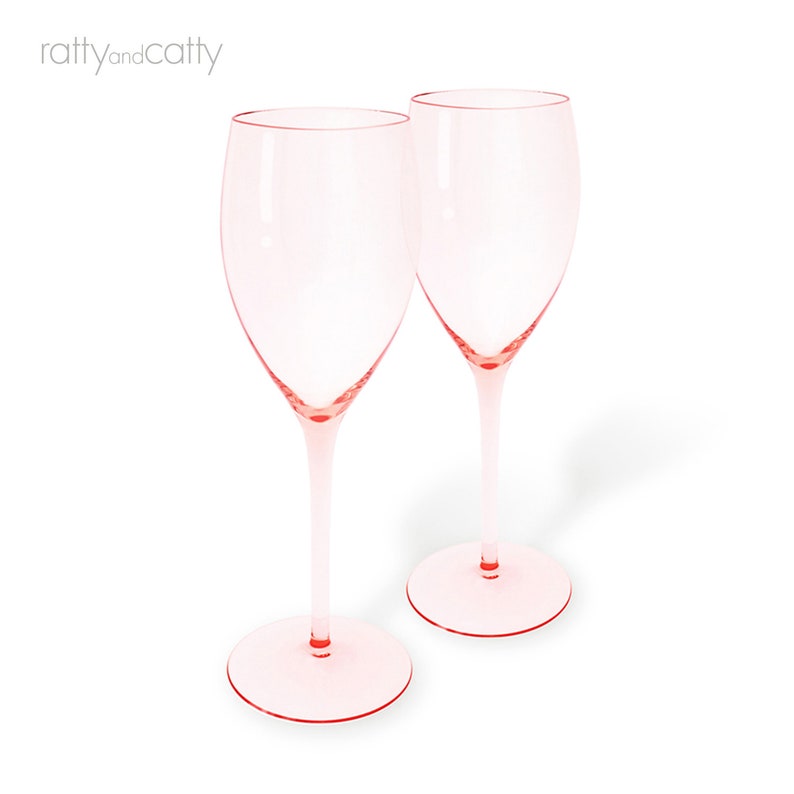 Mcm Mikasa Red Wine Glasses Etsy