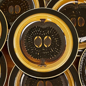 Gunvor Olin Gronqvist Arabia Finland Fructus 8" Ceramic Plate