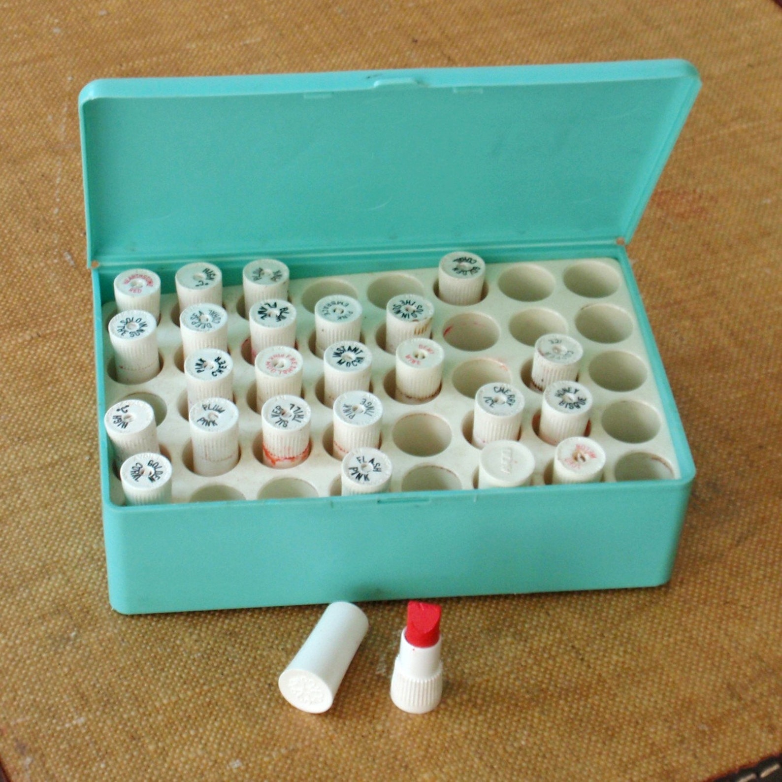 Vintage Salesman Sample Kit Avon Lipstick Etsy