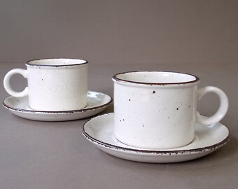 Stonehenge Midwinter Creation Flat Cups and Saucers