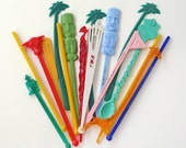 Vintage Swizzle Sticks Group of 17