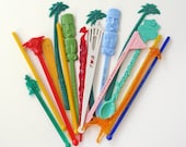 Vintage Swizzle Sticks Group of 17